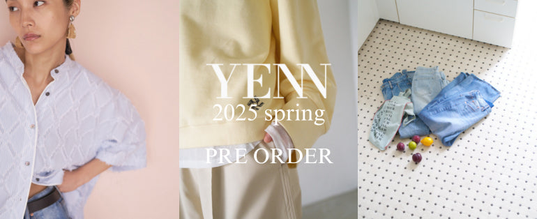 YENN 2025spring PREORDERスタート